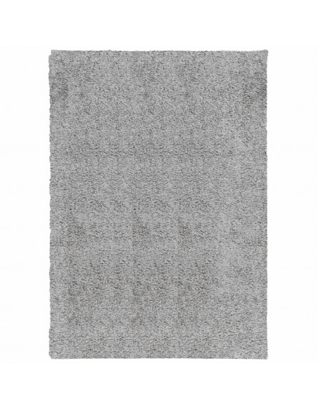 Tappeto Shaggy a Pelo Lungo Moderno Grigio 160x230 cm