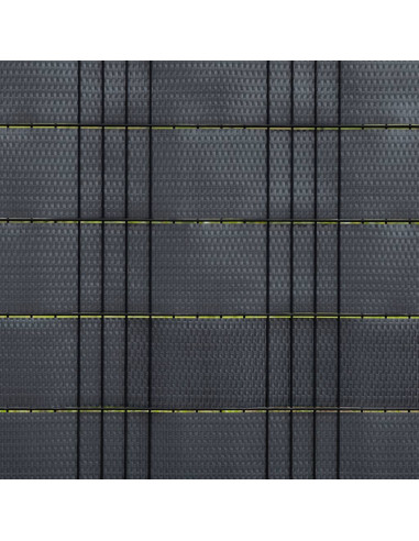 Schermi da Balcone 5 pz Antracite 255x19 cm Polyrattan