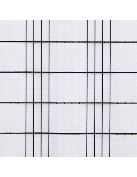 Schermi da Balcone 5 pz Bianchi 255x19 cm in Polyrattan