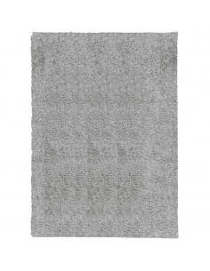 Tappeto Shaggy a Pelo Lungo Moderno Grigio 200x280 cm