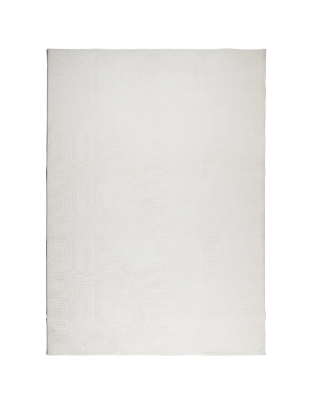 Tappeto IZA a Pelo Corto Aspetto Scandinavo Crema 200x280 cm
