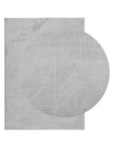 Tappeto IZA a Pelo Corto Aspetto Scandinavo Grigio 200x280 cm 2