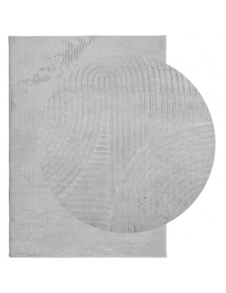 Tappeto IZA a Pelo Corto Aspetto Scandinavo Grigio 200x280 cm