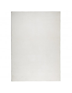 Tappeto IZA a Pelo Corto Aspetto Scandinavo Crema 140x200 cm