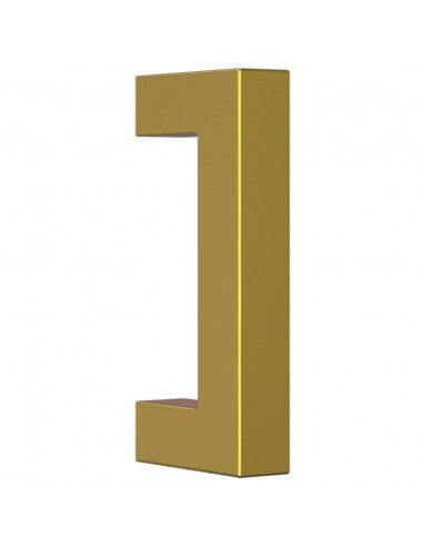 Maniglie per Mobili 20 pz Oro 64 mm in Acciaio Inox