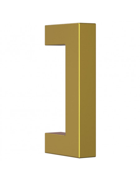 Maniglie per Mobili 20 pz Oro 64 mm in Acciaio Inox