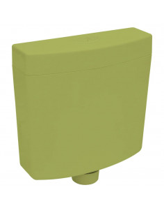 Sciacquone WC con Ingresso Acqua dal Basso 3/6 L Verde Oliva