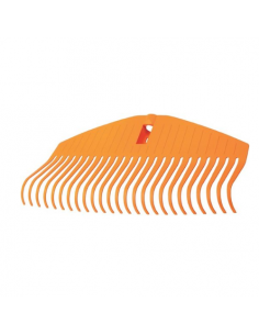 Scopa foglie Fiskars 1014915 SOLID Fissa Senza Manico Arancio