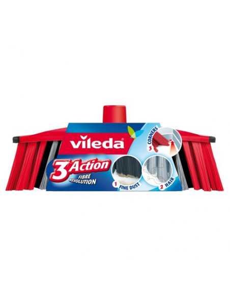 Scopa Vileda 142156 3 Action per Interni