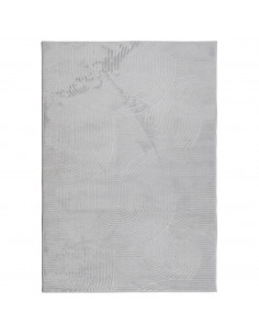 Tappeto IZA a Pelo Corto Aspetto Scandinavo Grigio 160x230 cm