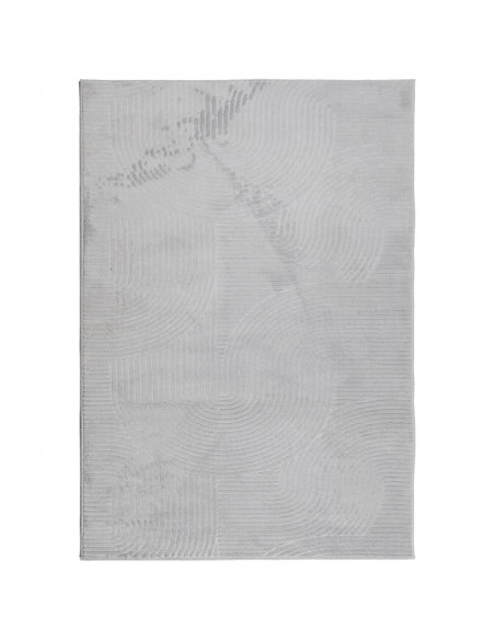 Tappeto IZA a Pelo Corto Aspetto Scandinavo Grigio 160x230 cm