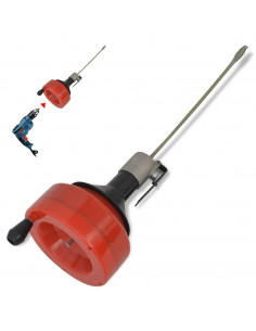 Scovolino a Funzione Manuale/Trapano 8 m