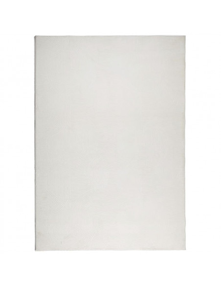 Tappeto IZA a Pelo Corto Aspetto Scandinavo Crema 160x230 cm