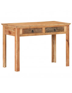 Scrivania 110x50x75 cm in Legno Massello di Recupero 2