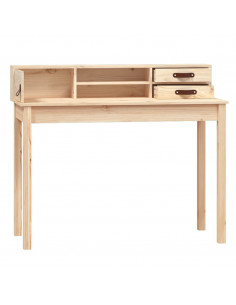 Scrivania 110x50x93 cm in Legno Massello di Pino