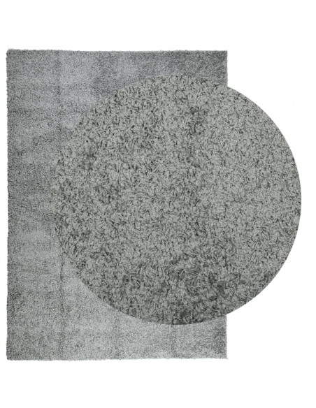 Tappeto Shaggy a Pelo Lungo Moderno Verde 200x280 cm