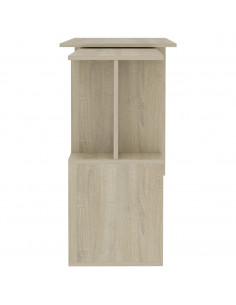 Scrivania Angolo Rovere Sonoma 200x50x76 cm Legno Multistrato 2