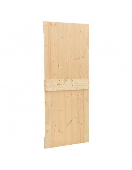 Porta 80x210 cm in Legno Massello di Pino