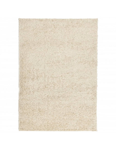 Tappeto Shaggy a Pelo Lungo Moderno Oro 160x230 cm