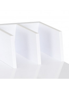 Scrivania Bianca 80x50x84 cm 2