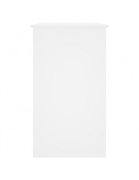 Scrivania Bianca 90x45x76 cm in Legno Multistrato