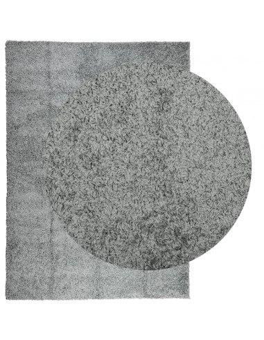 Tappeto Shaggy a Pelo Lungo Moderno Verde 240x340 cm