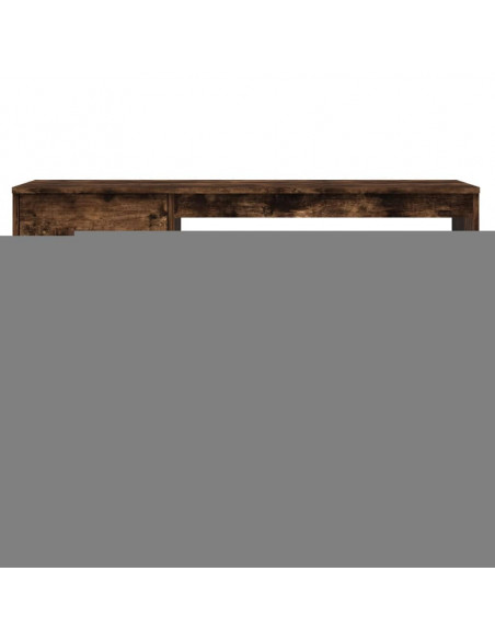 Scrivania Cassetto Rovere Fumo 115x50x75 cm Legno Multistrato