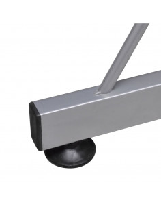 Scrivania Computer Angolare Nera 132x112x99cm Legno Multistrato 2