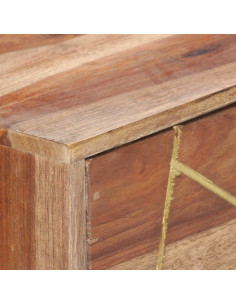 Scrivania con Cassetti 100x55x75 cm Legno Massello di Sheesham