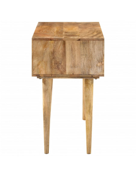 Scrivania con Cassetti 110x47x76 cm in Legno Massello di Mango