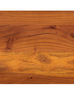 Scrivania con Cassetto 110x50x76 cm in Legno Massello di Acacia 2