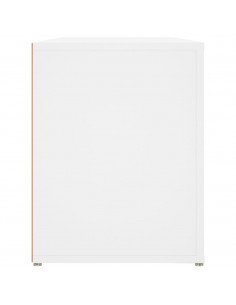 Scarpiera Bianca 100x35x45 cm in Legno Multistrato