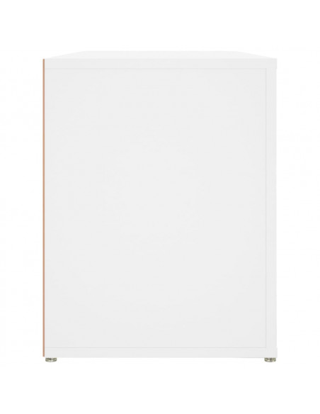 Scarpiera Bianca 100x35x45 cm in Legno Multistrato