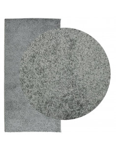 Tappeto Shaggy a Pelo Lungo Moderno Verde 100x200 cm 2