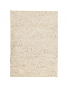 Tappeto Shaggy a Pelo Lungo Moderno Oro 200x280 cm