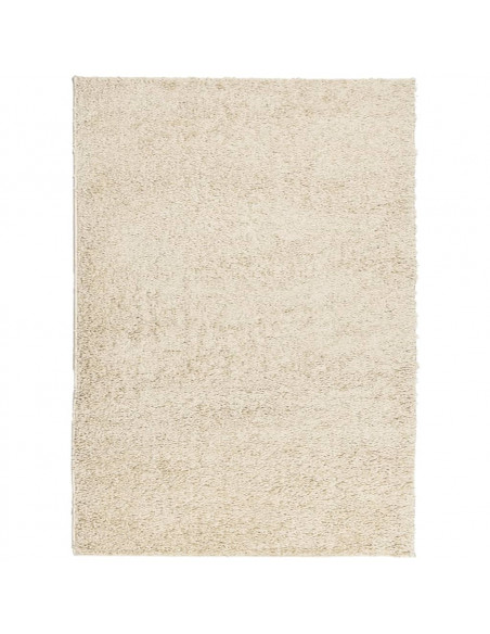 Tappeto Shaggy a Pelo Lungo Moderno Oro 200x280 cm