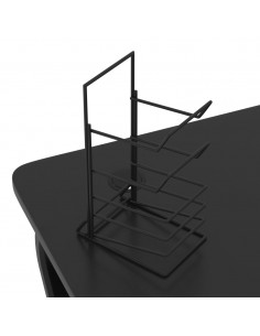 Scrivania da Gaming con Gambe a ZZ Nera 90x60x75 cm