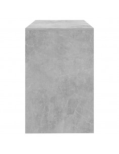 Scrivania Grigio Cemento 101x50x76,5 cm in Truciolato
