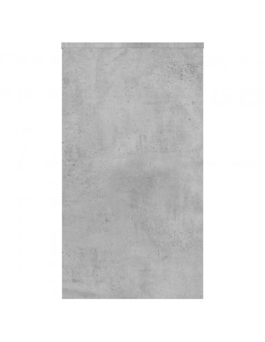Scrivania Grigio Cemento 90x40x72 cm in Legno Multistrato