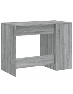 Scrivania Grigio Sonoma 102x50x75 cm in Legno Multistrato 2