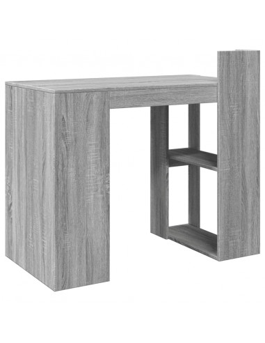 Scrivania Grigio Sonoma 103,5x56,5x94 cm in Legno Multistrato