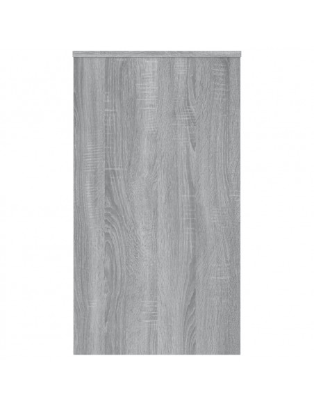 Scrivania Grigio Sonoma 90x40x72 cm in Legno Multistrato