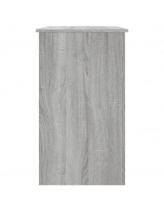 Scrivania Grigio Sonoma 90x45x76 cm in Legno Multistrato