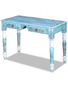 Scrivania in Legno Massello Anticato 2