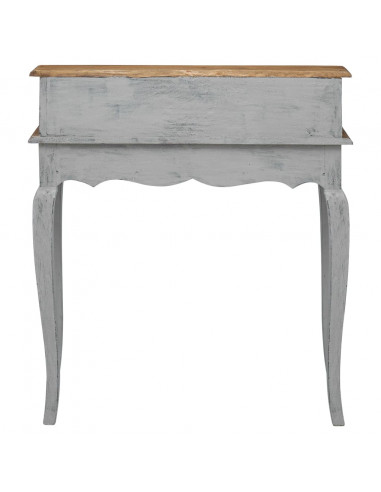 Scrivania in Legno Massello di Recupero 80x40x92 cm