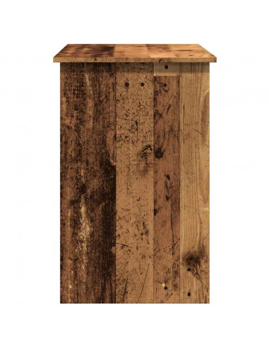 Scrivania Legno Antico 100x50x76 cm in Legno Multistrato