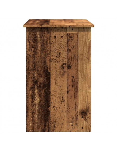 Scrivania Legno Antico 100x50x76 cm in Legno Multistrato