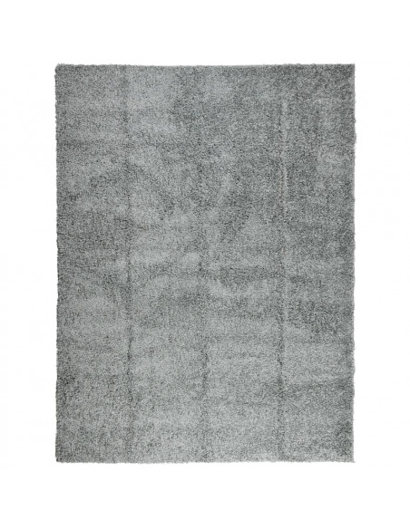 Tappeto Shaggy a Pelo Lungo Moderno Verde 300x400 cm