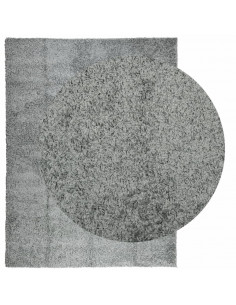 Tappeto Shaggy a Pelo Lungo Moderno Verde 300x400 cm 2
