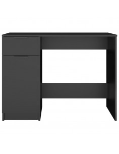 Scrivania Nera 100x50x75 cm in Legno Multistrato